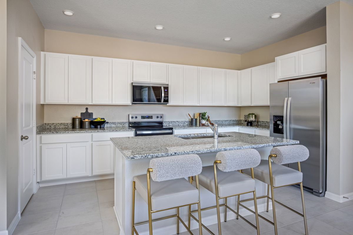 Plan 1852 Modeled - Kitchen