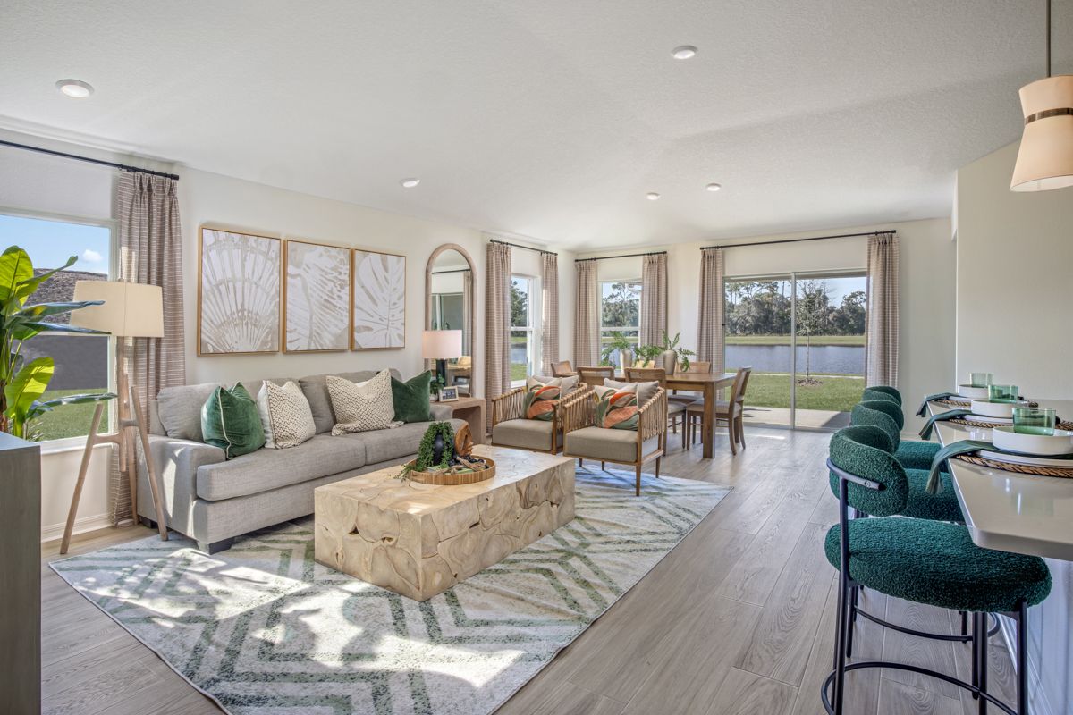 Plan 1662 Modeled - Great room