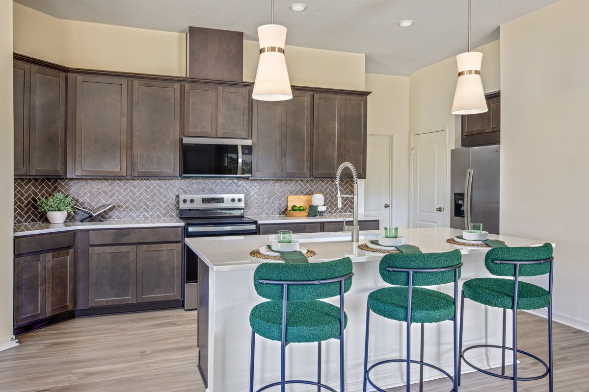 Plan 1662 Modeled - Kitchen