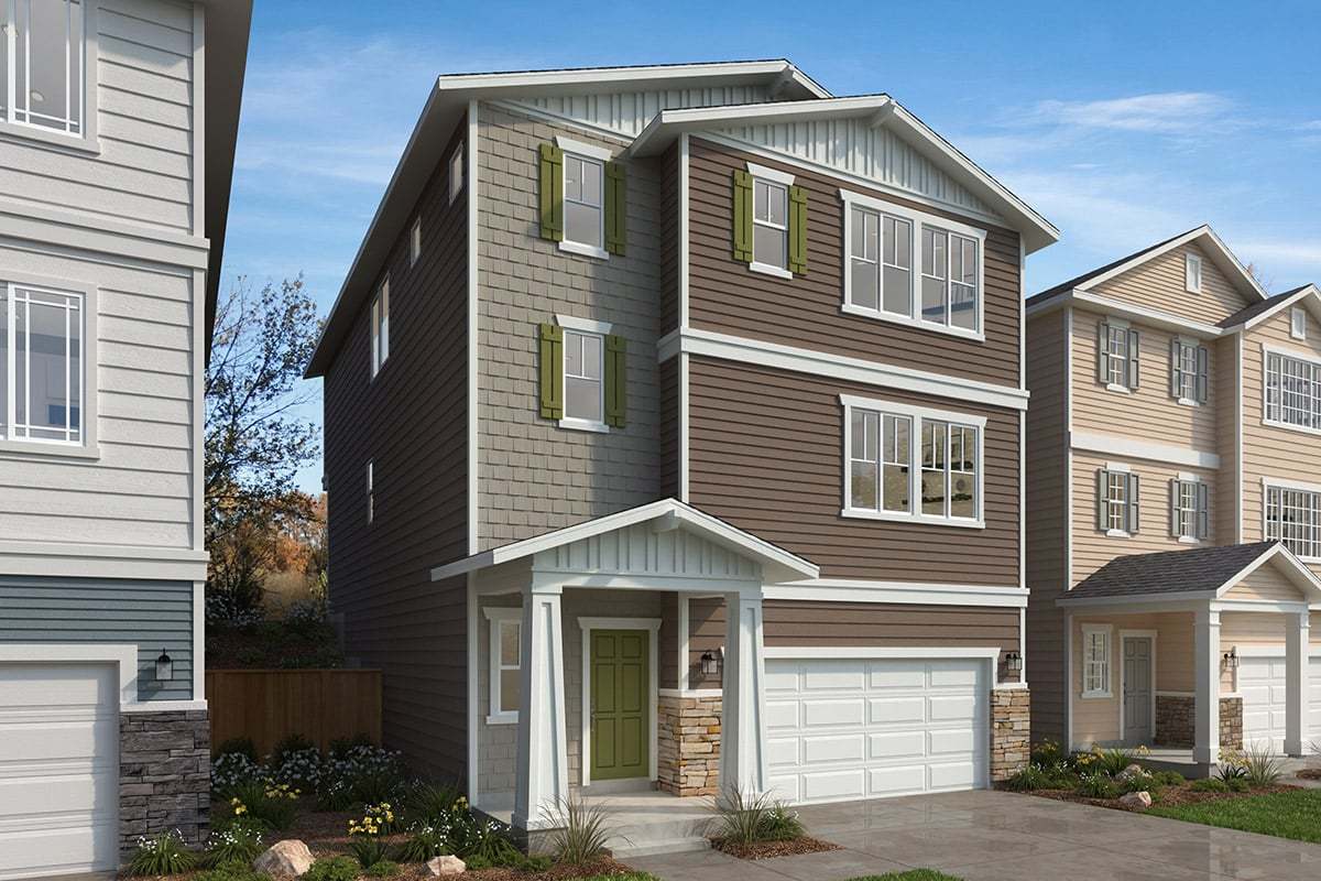 Exterior B with optional masonry