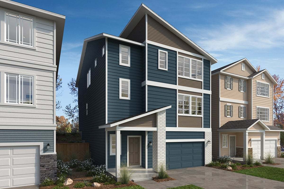 Exterior D with optional masonry