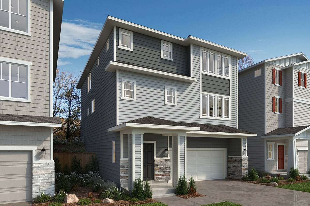 Exterior C with optional masonry