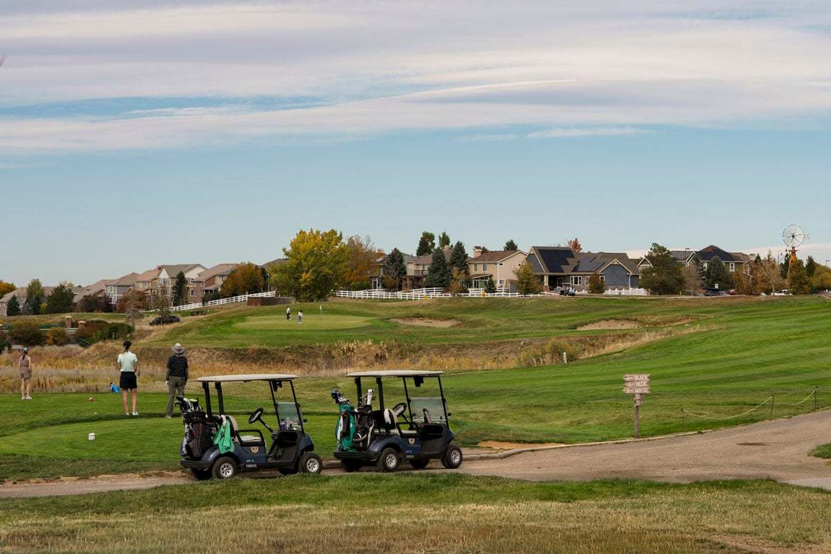 Community golf course