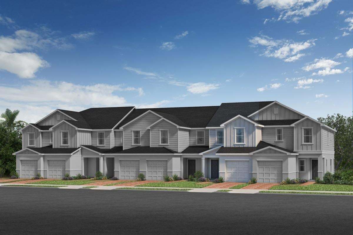 Plan 1557 Modeled - The Sanctuary Townhomes: Clermont, Florida - KB Home
