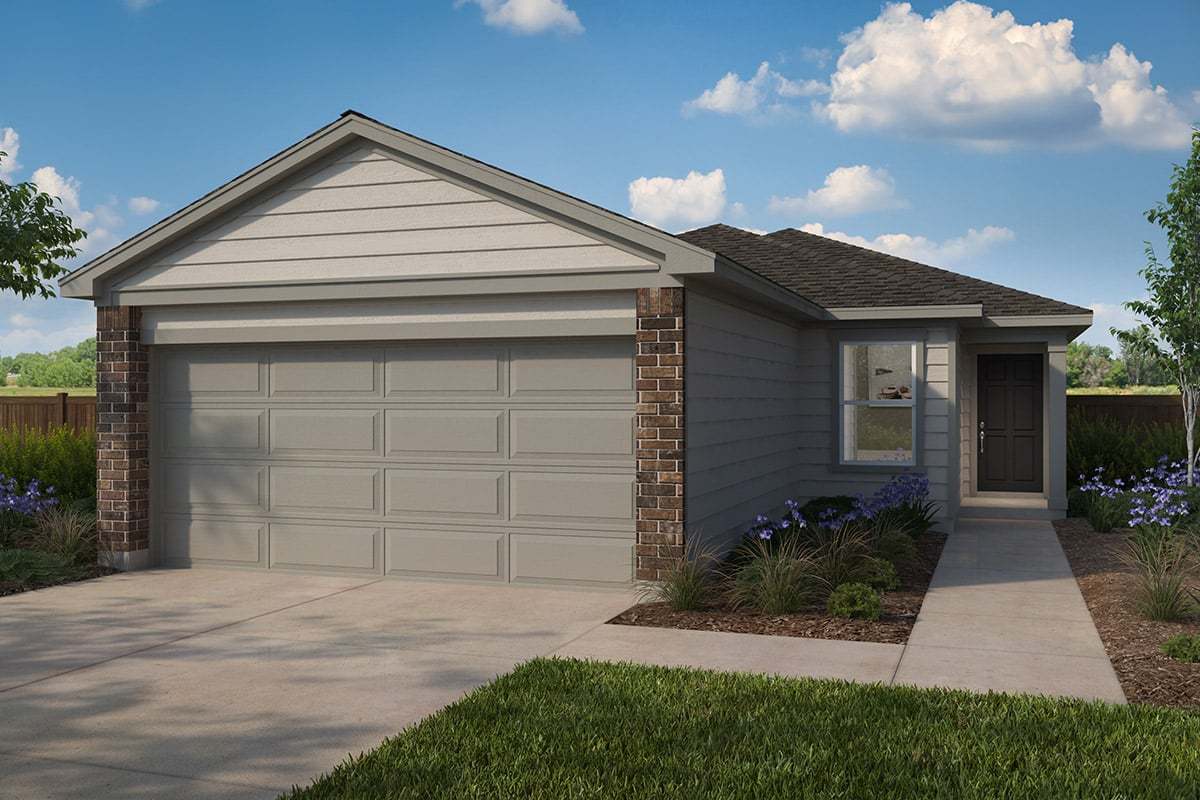 Plan 1361 - Saddlebrook Trails: Beasley, Texas - KB Home