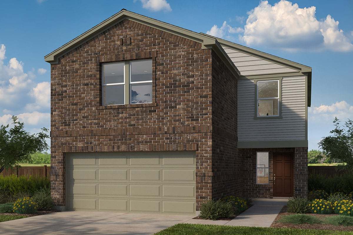 Plan 1772 - Saddlebrook Trails: Beasley, Texas - KB Home