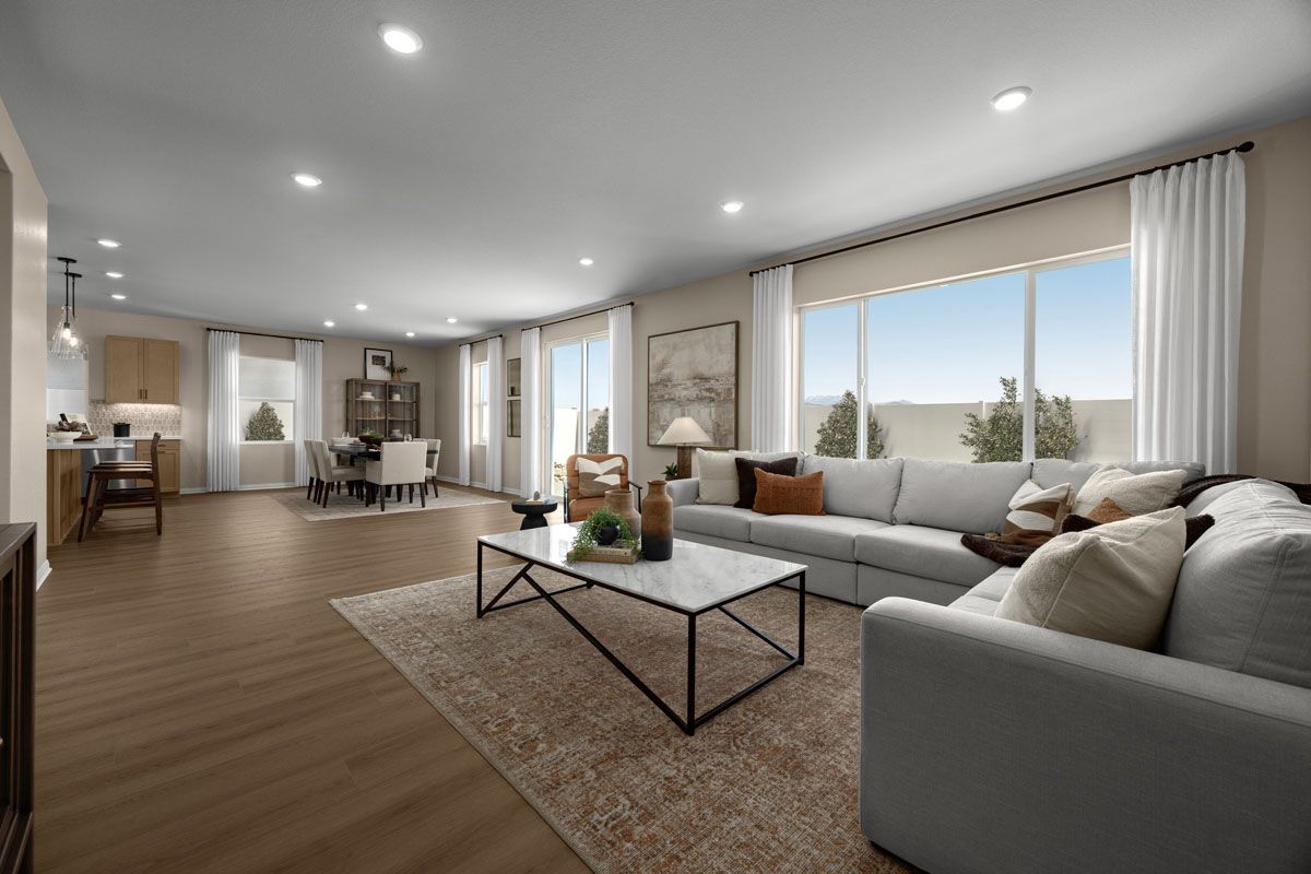 Plan 2874 Modeled - Great room