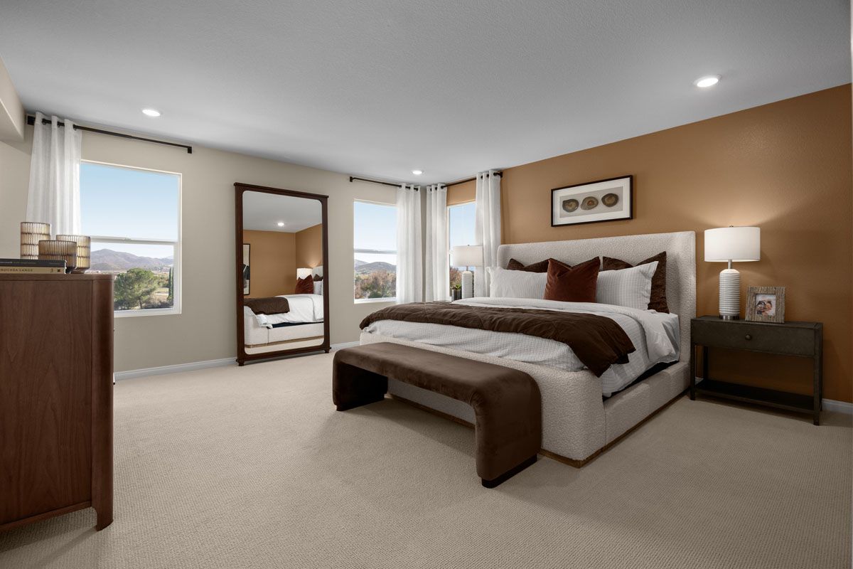Plan 2874 Modeled - Primary bedroom