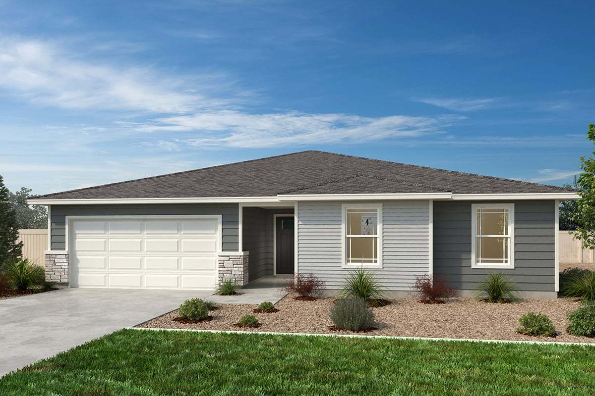 Exterior C with optional masonry