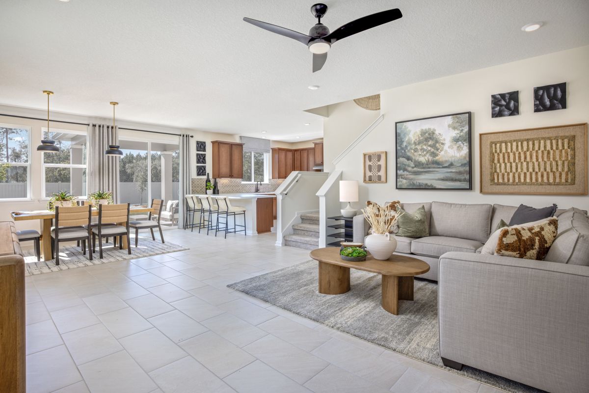 Plan 2089 Modeled - Great room