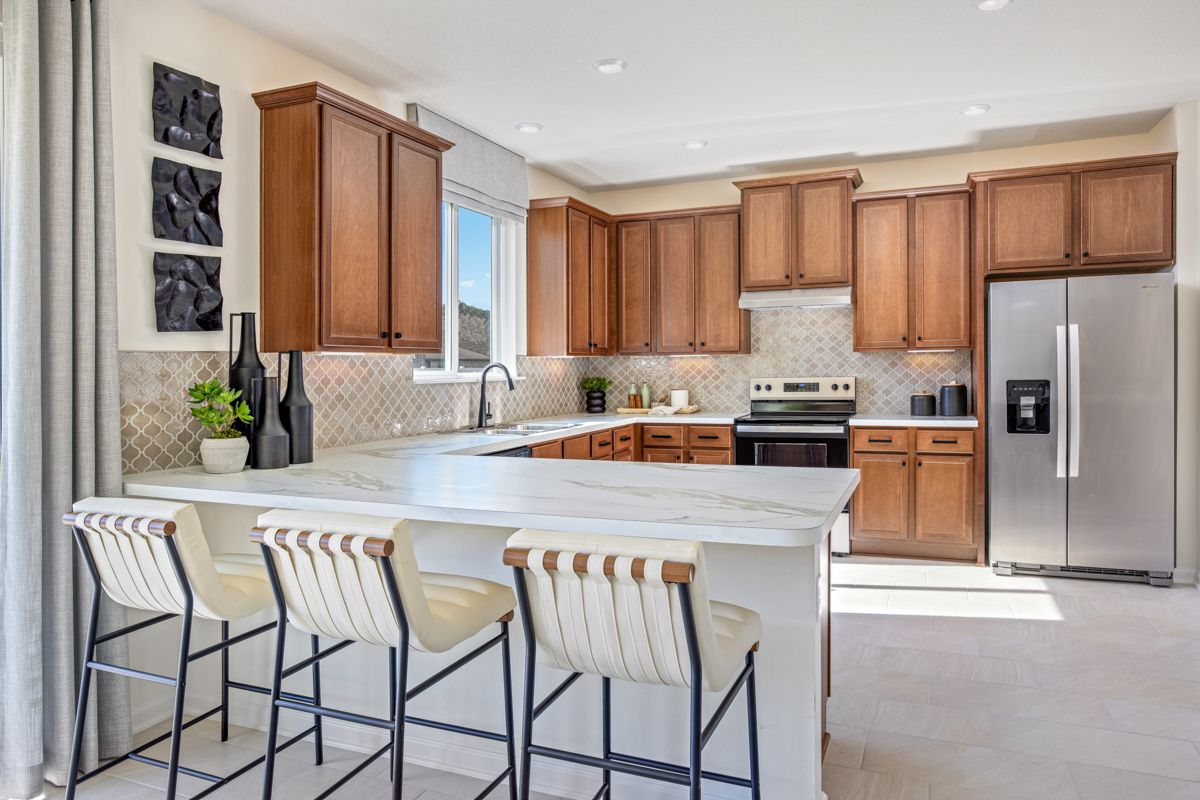 Plan 2089 Modeled - Kitchen