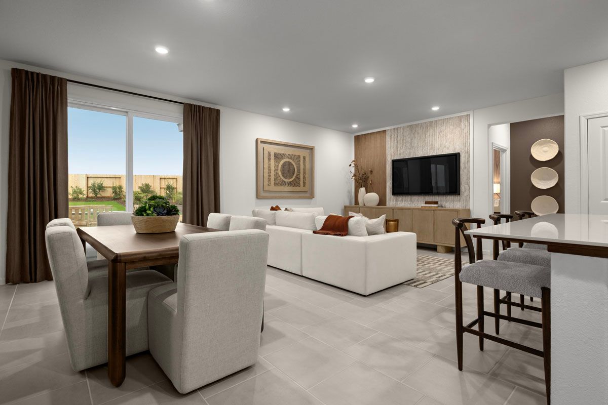 Plan 1468 Modeled - Great room