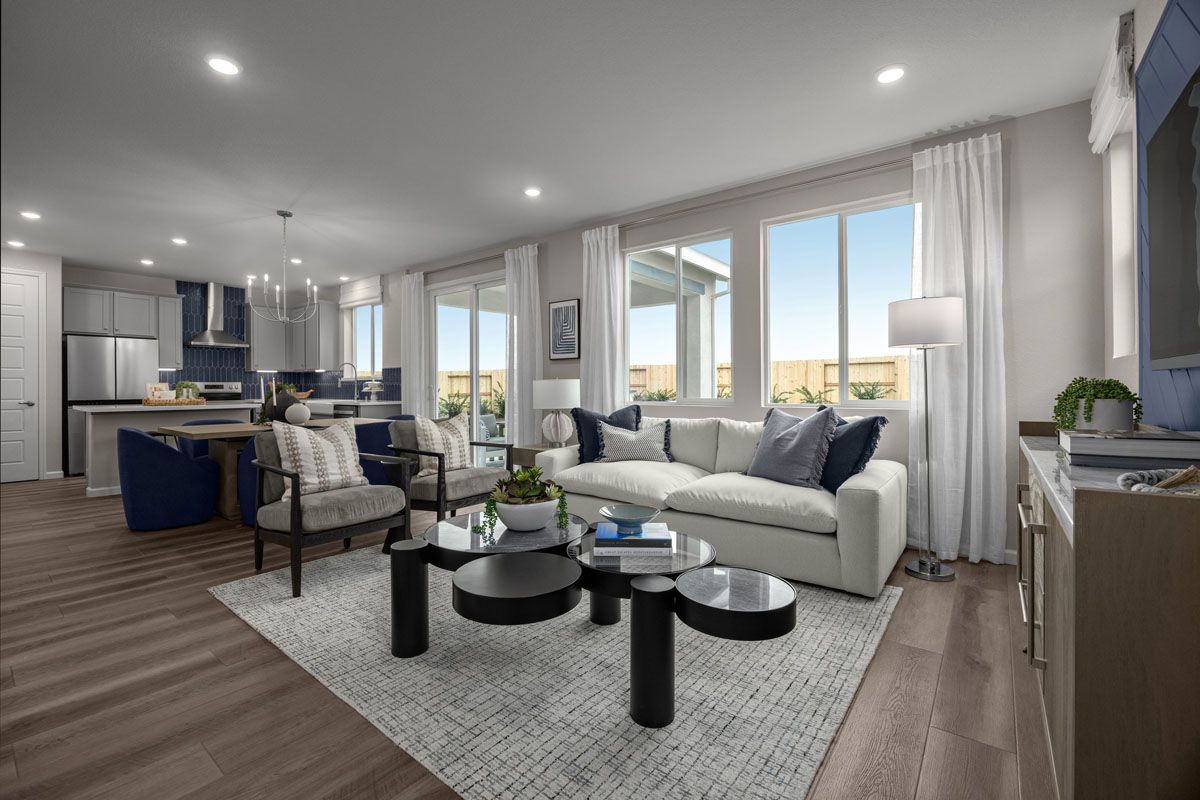 Plan 1751 Modeled - Great room