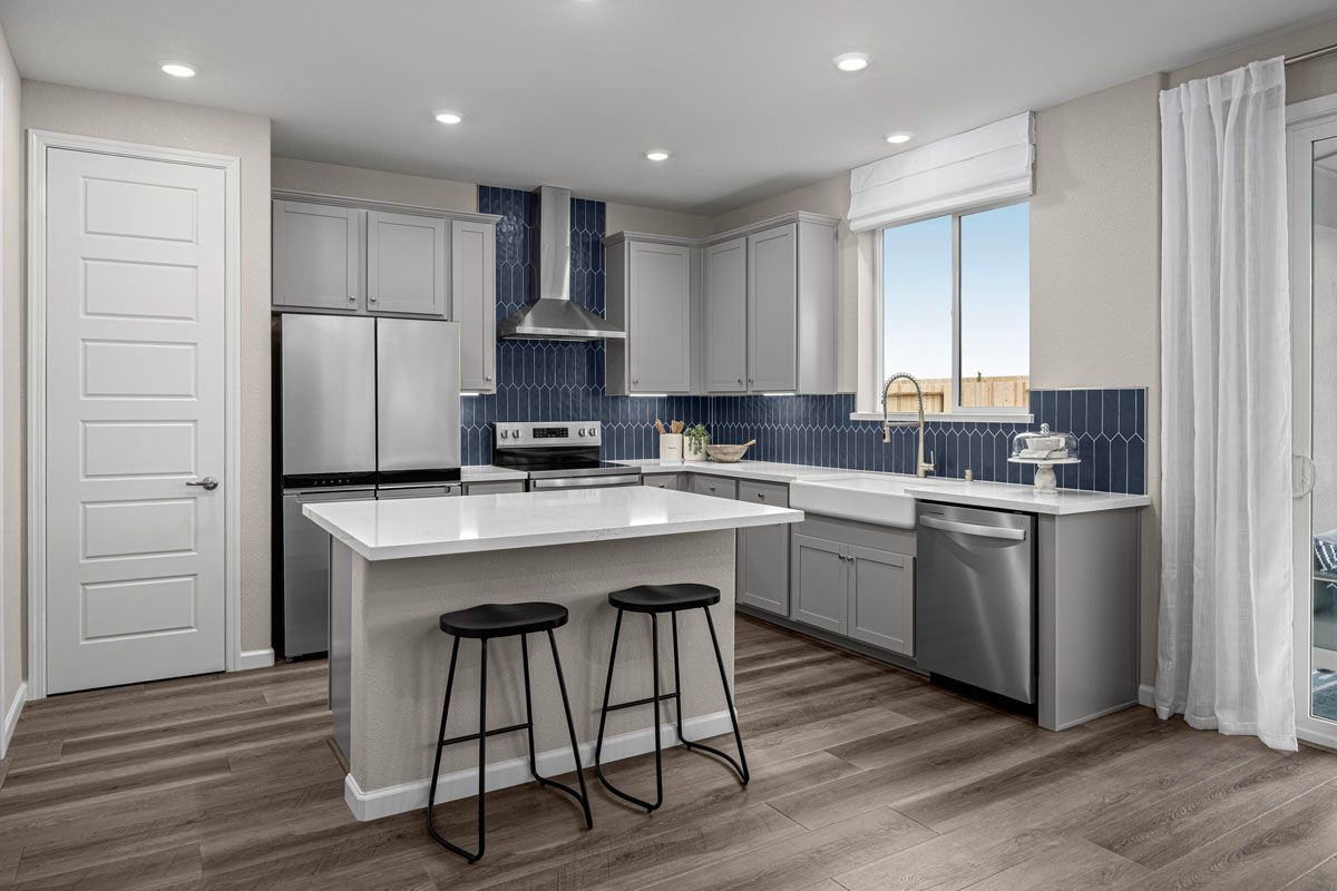 Plan 1751 Modeled - Kitchen
