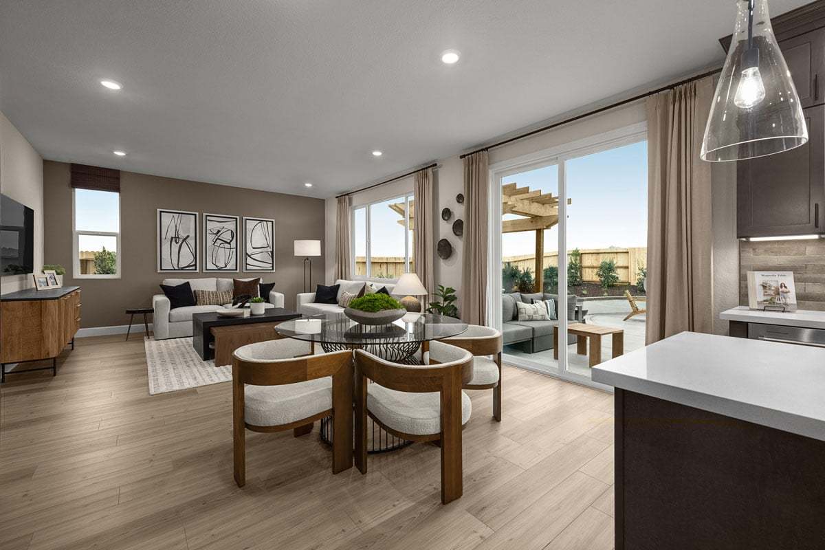 Plan 2069 Modeled - Dining area