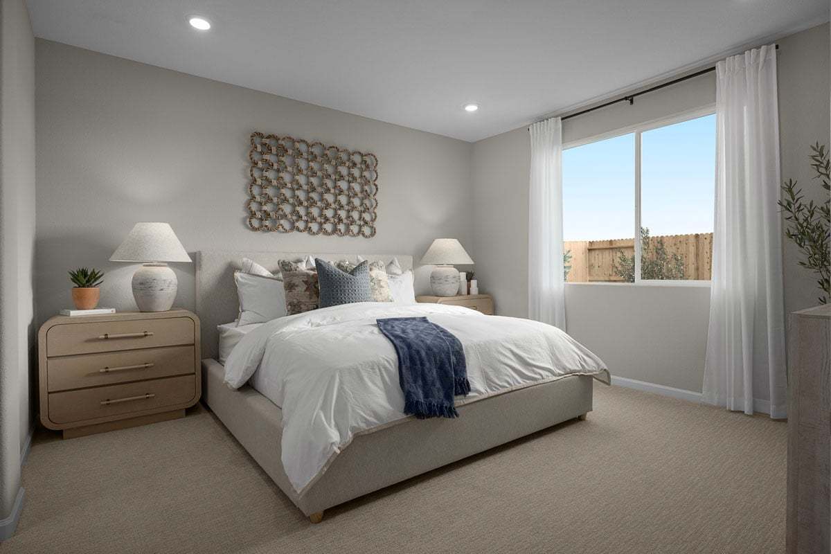 Plan 1718 Modeled - Primary bedroom