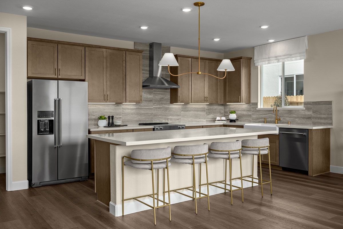 Plan 2000 Modeled - Kitchen