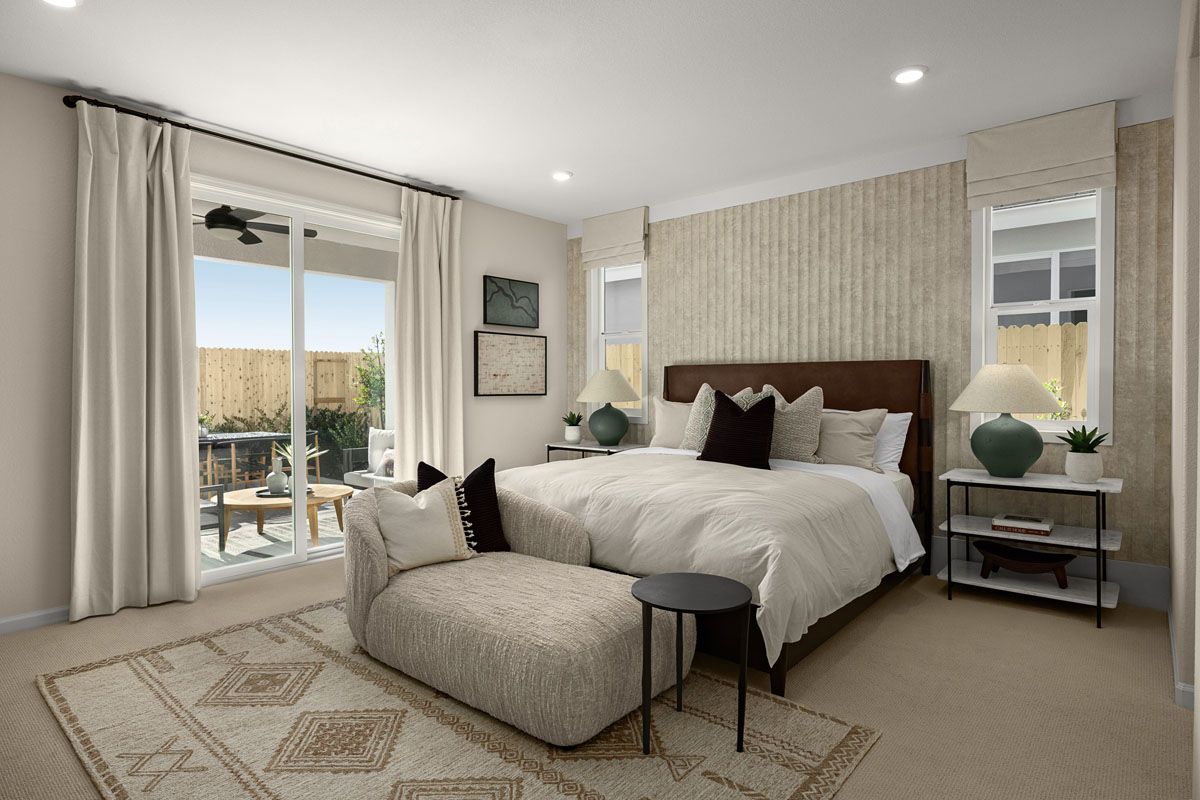 Plan 2190 Modeled - Primary bedroom