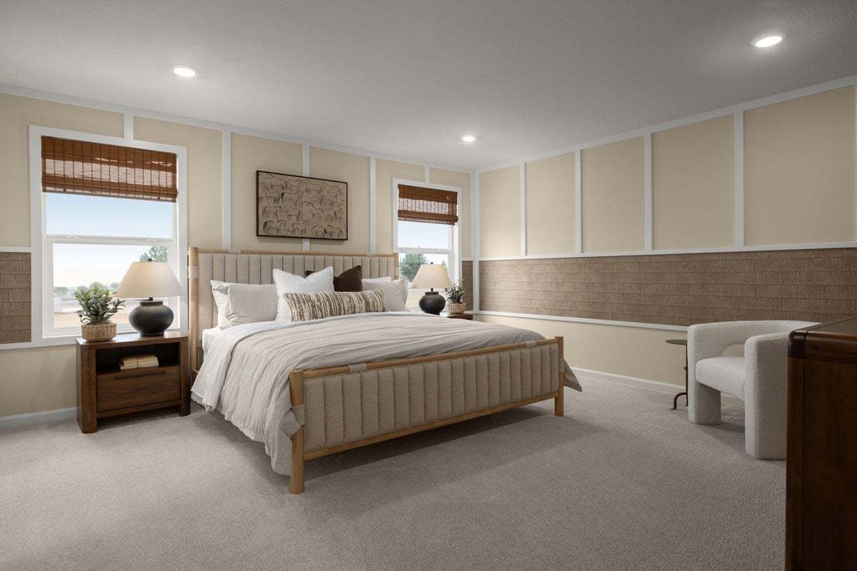 Plan 2259 Modeled - Primary bedroom