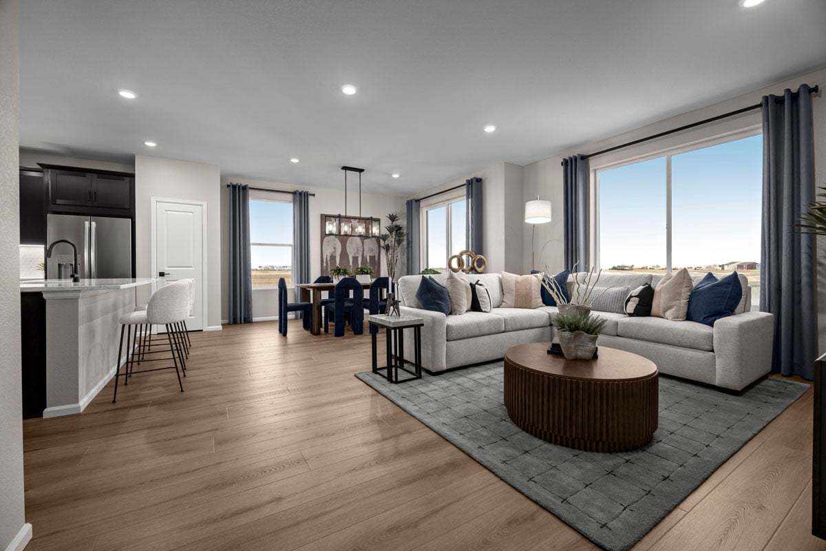 Plan 1818 Modeled floor plan