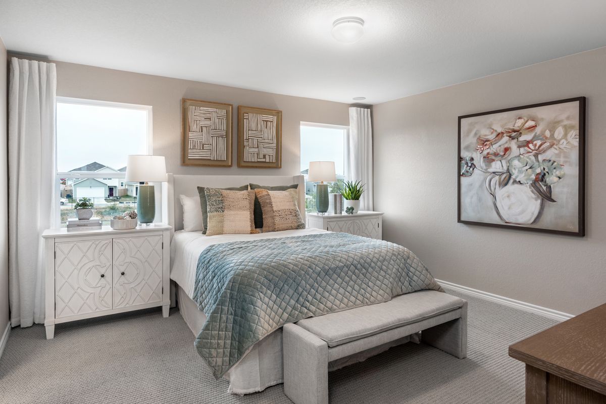 Plan 1529 - Primary bedroom