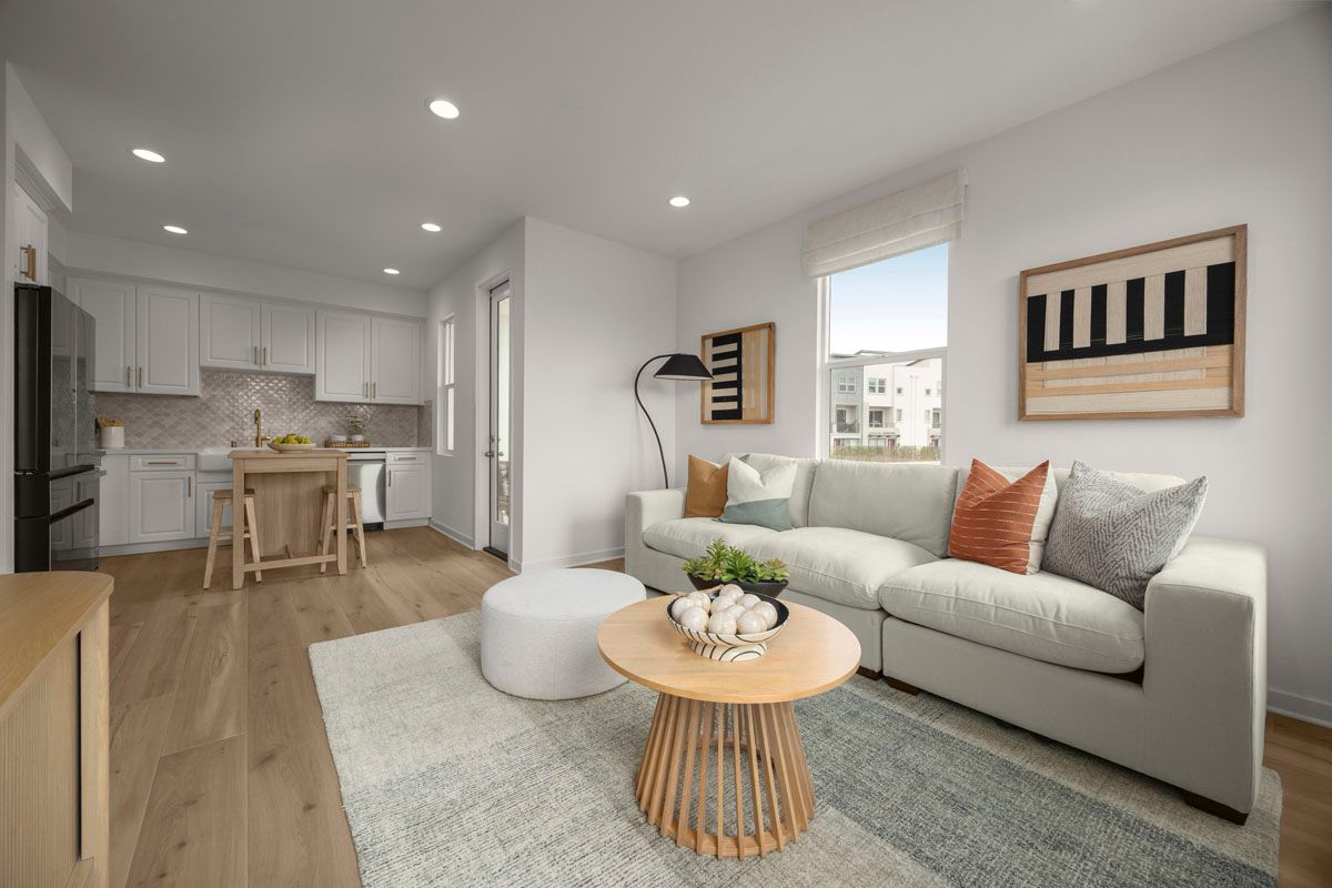 Plan 1298 Modeled - Great room