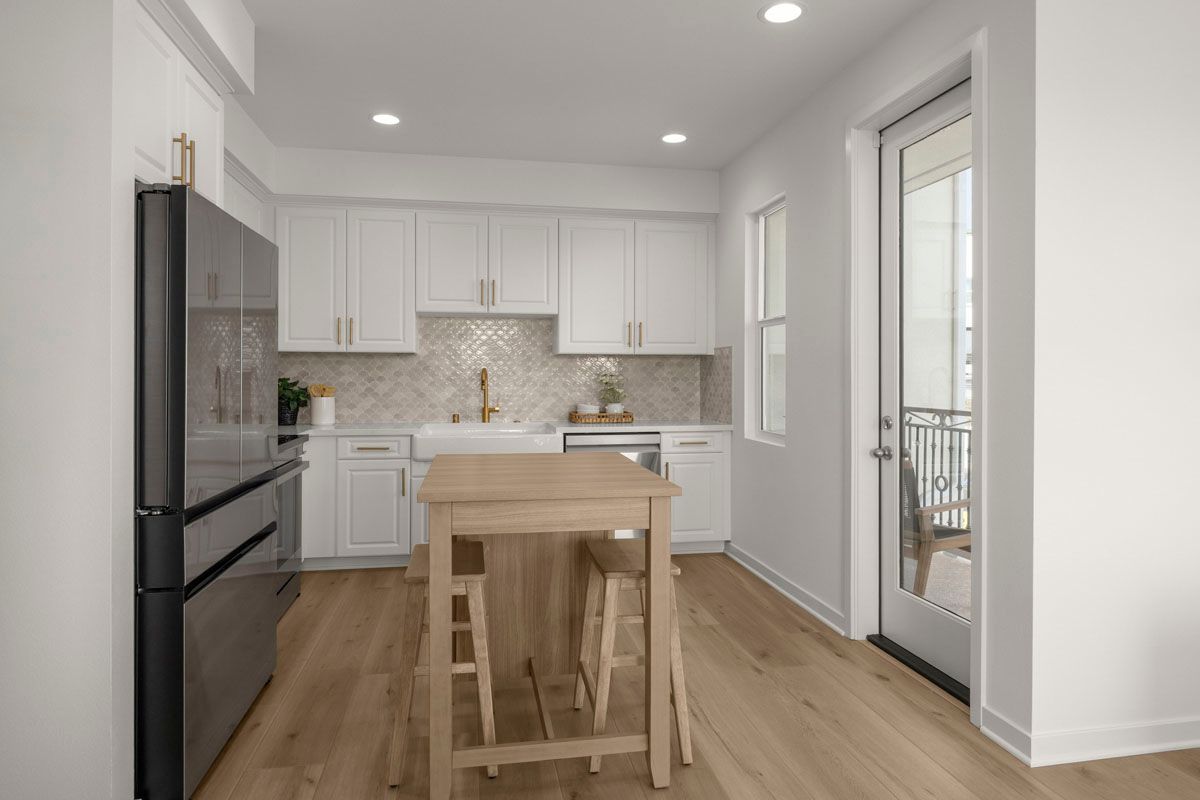 Plan 1298 Modeled - Kitchen