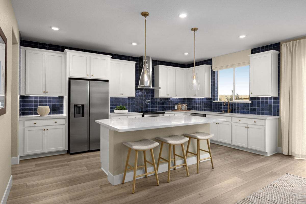 Plan 2321 Modeled - Kitchen