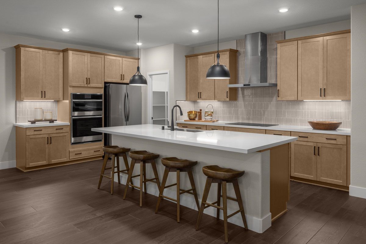 Plan 2829 Modeled - Kitchen