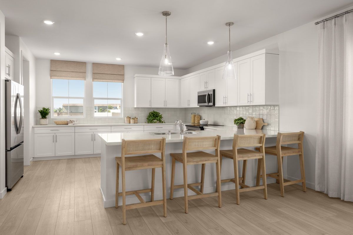 Plan 1998 Modeled - Kitchen