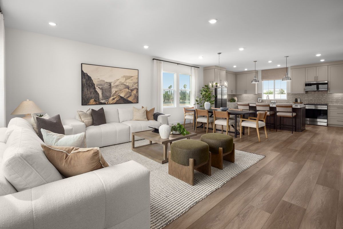 Plan 1834 Modeled - Great room