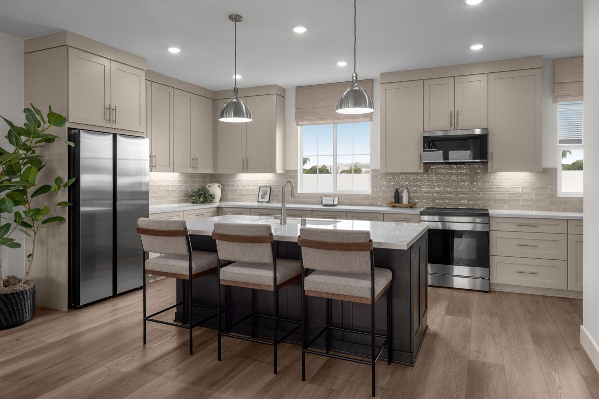 Plan 1834 Modeled - Kitchen