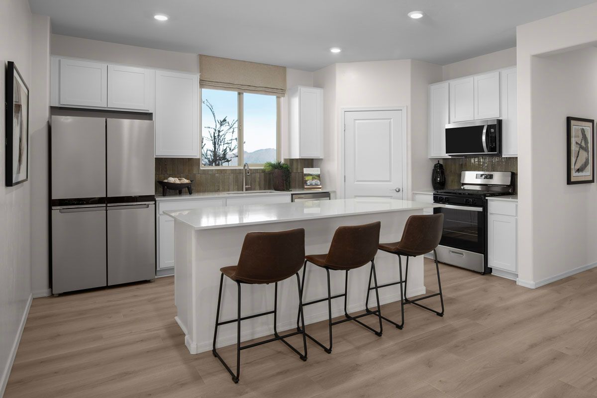 Plan 1465 Modeled - Kitchen