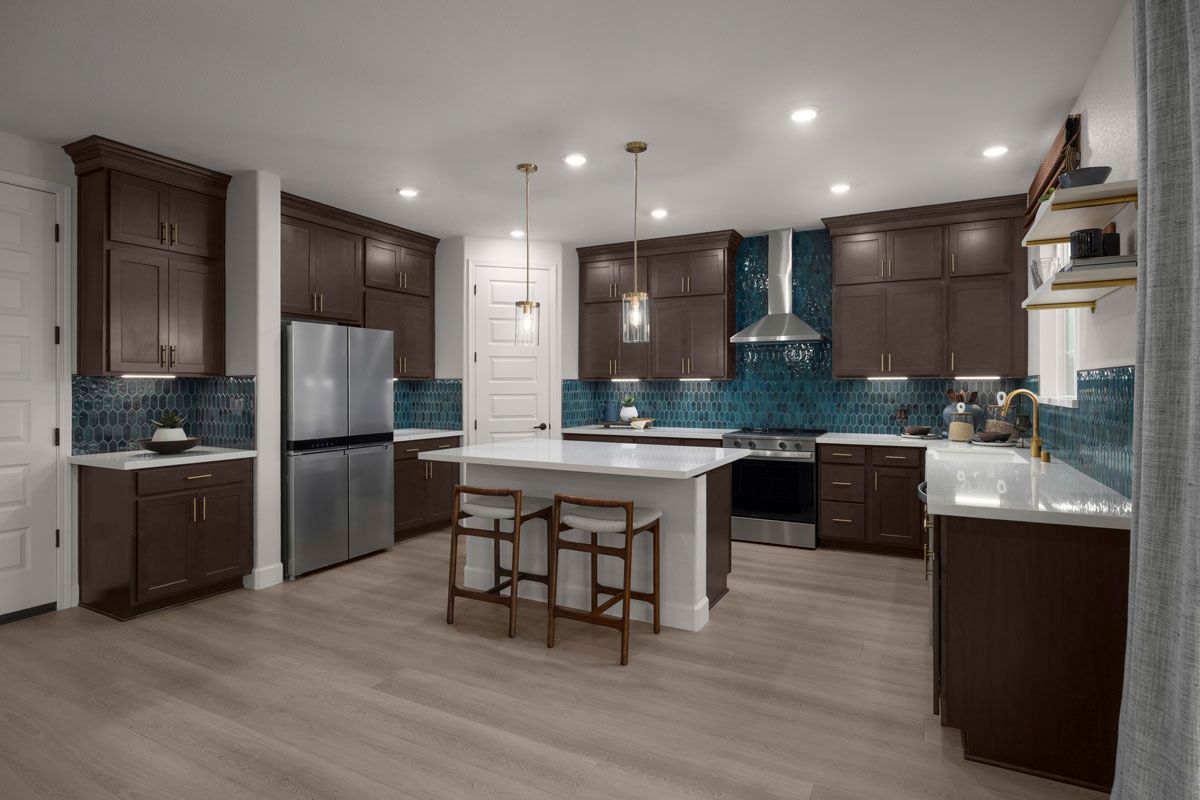 Plan 2422 Modeled - Kitchen