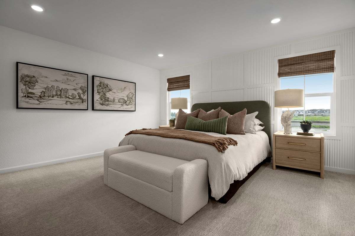 Plan 2282 Modeled - Primary bedroom