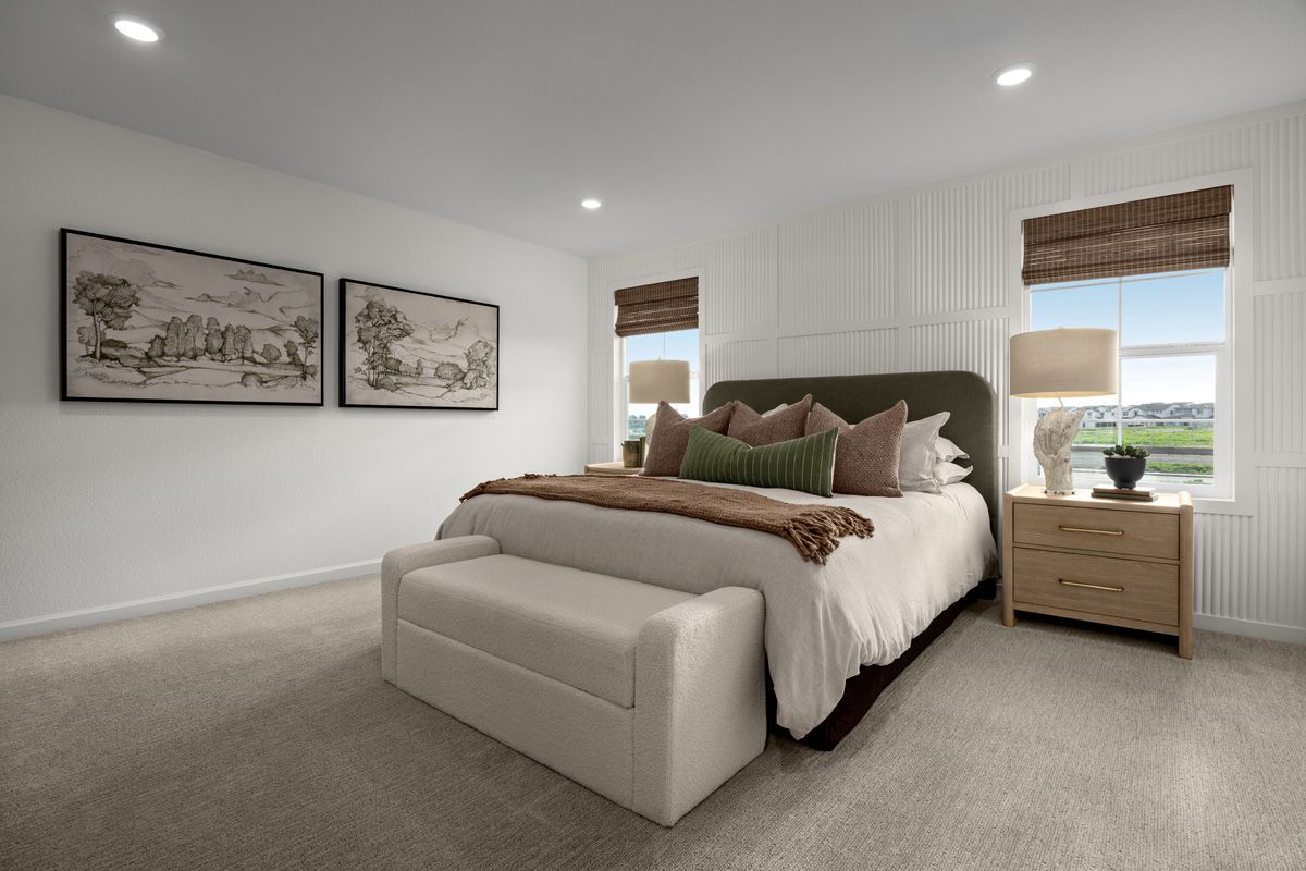 Plan 2282 Modeled - Primary bedroom