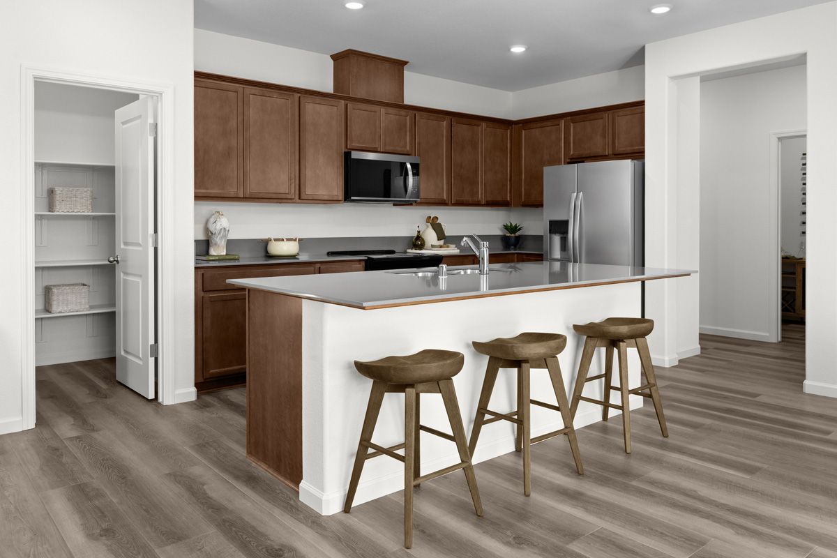 Plan 2282 Modeled - Kitchen
