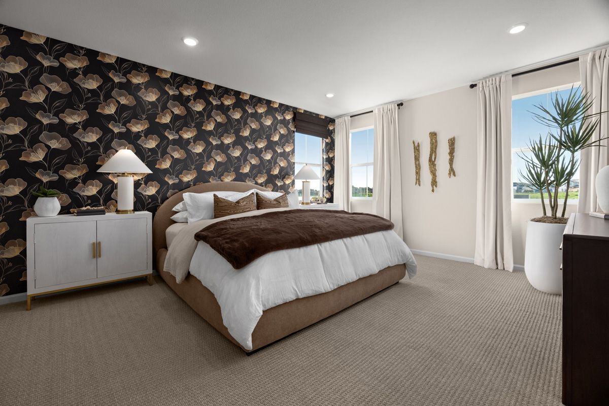 Plan 2385 Modeled - Primary bedroom