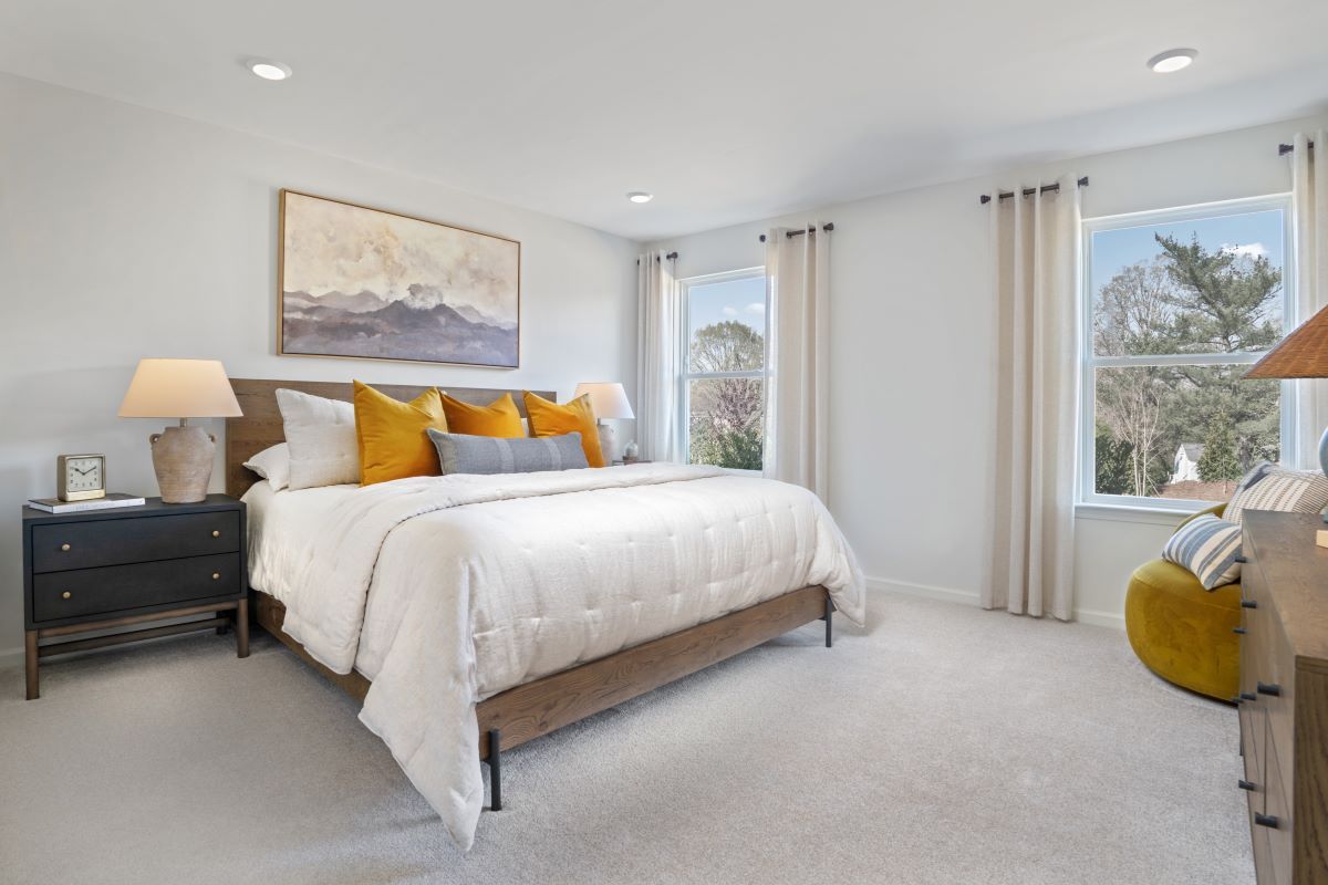 Plan 1602 Modeled - Primary bedroom