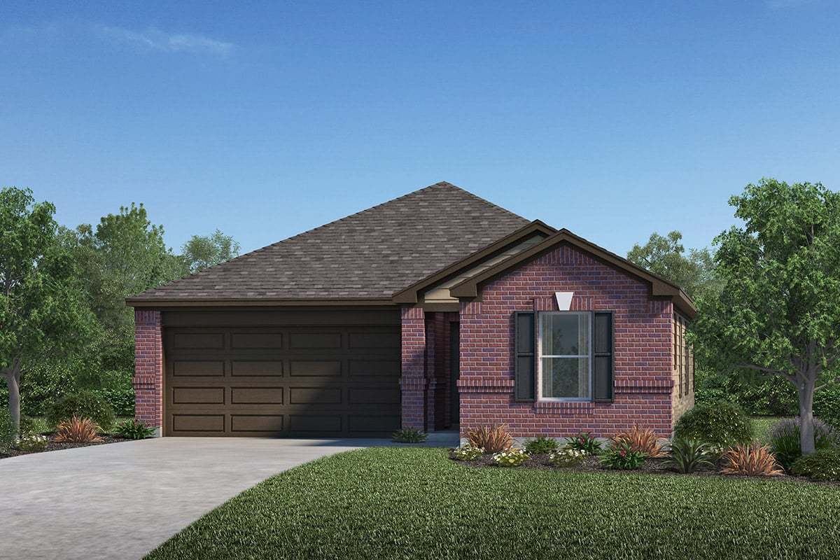 Plan 1631 Modeled - Olympia Falls: Fresno, Texas - KB Home