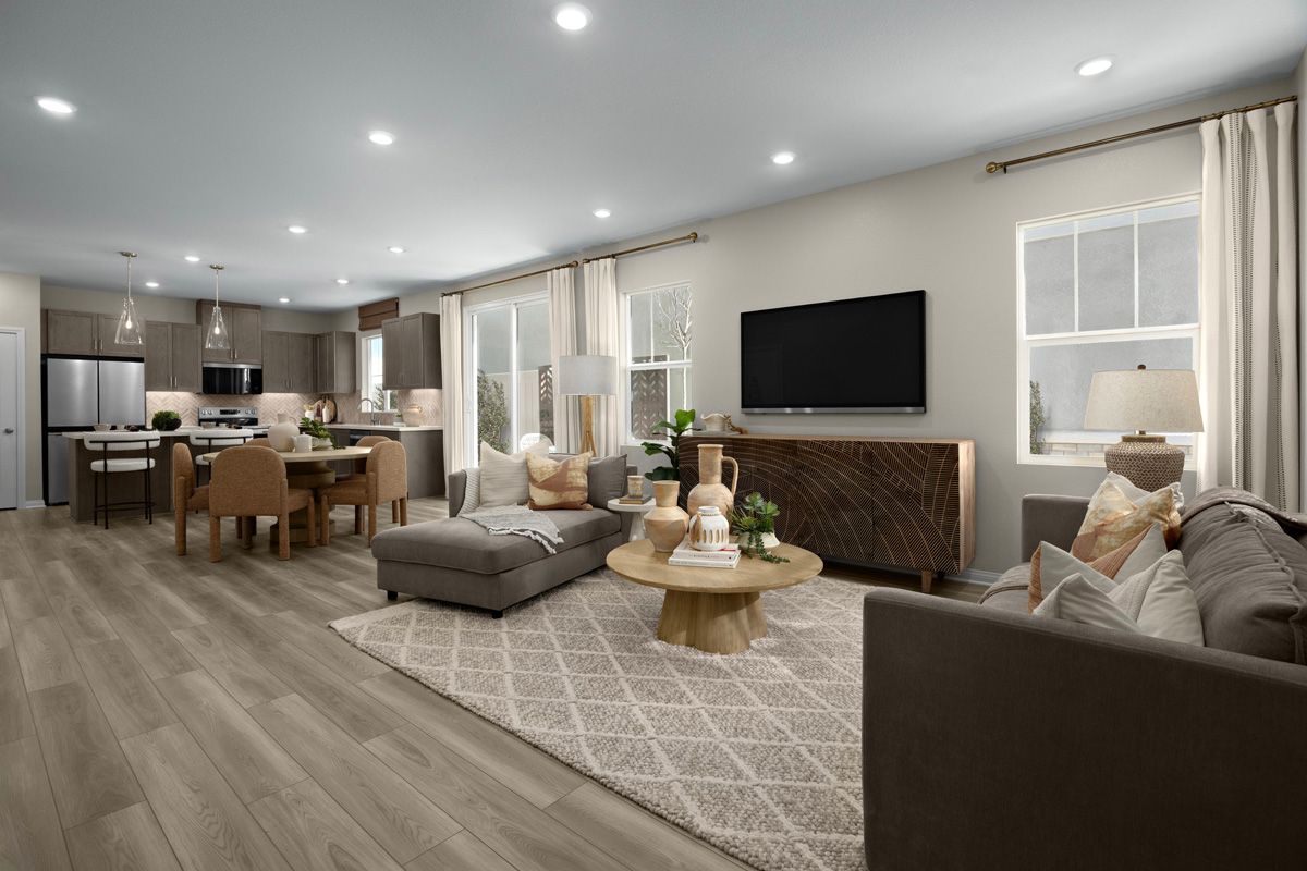Plan 2219 Modeled - Great room