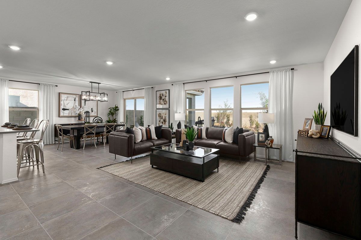 Plan 2063 Modeled - Great room