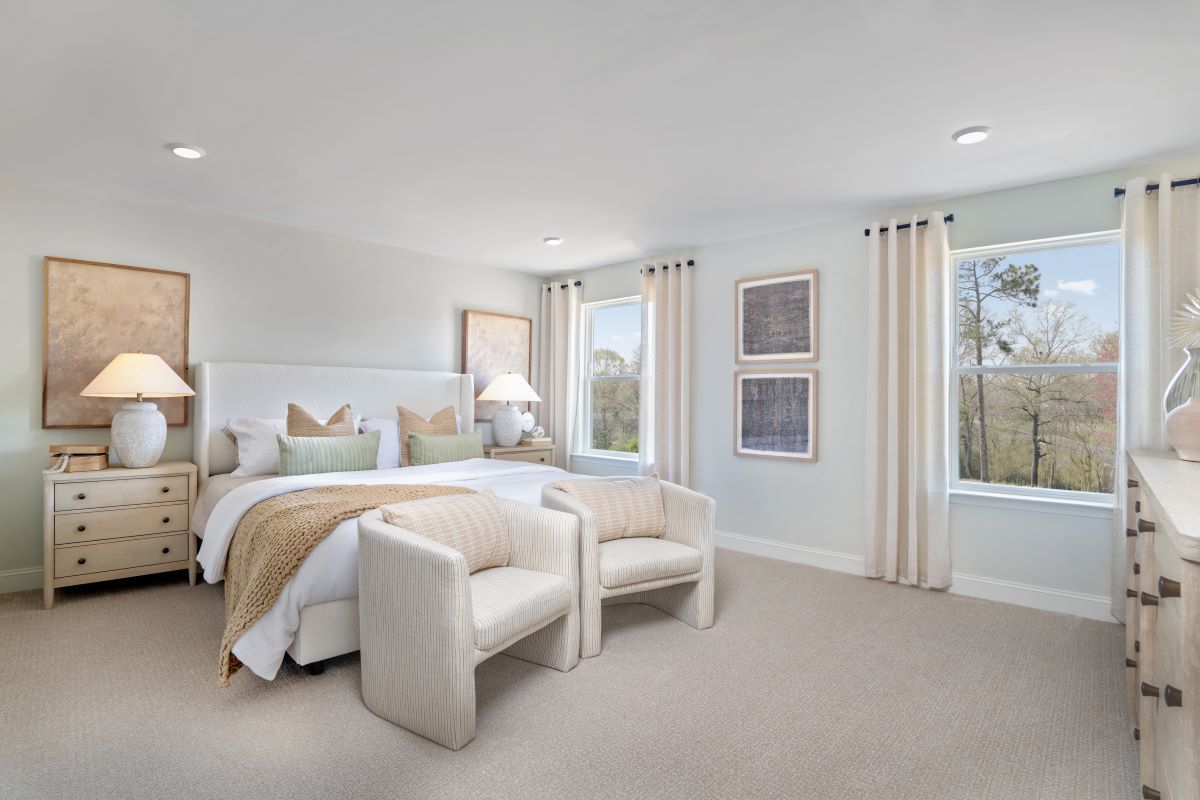 Plan 2177 Modeled - Primary bedroom