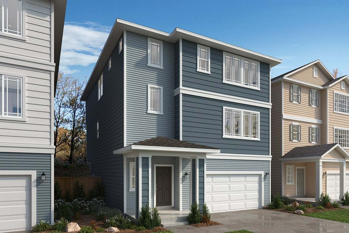 Silver Lake's Ambleside por KB Home en Seattle-Bellevue Washington