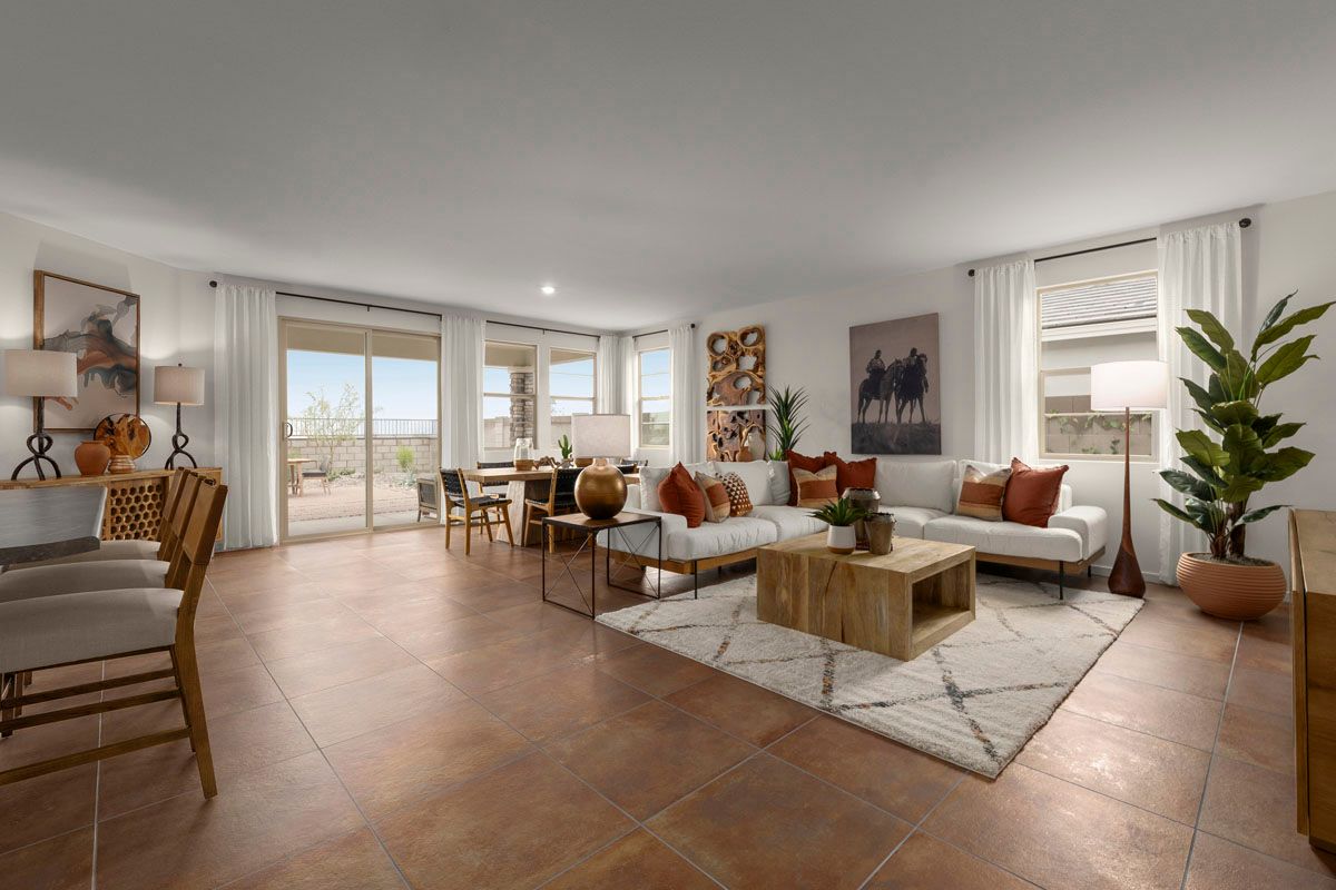 Plan 2128 Modeled - Great room