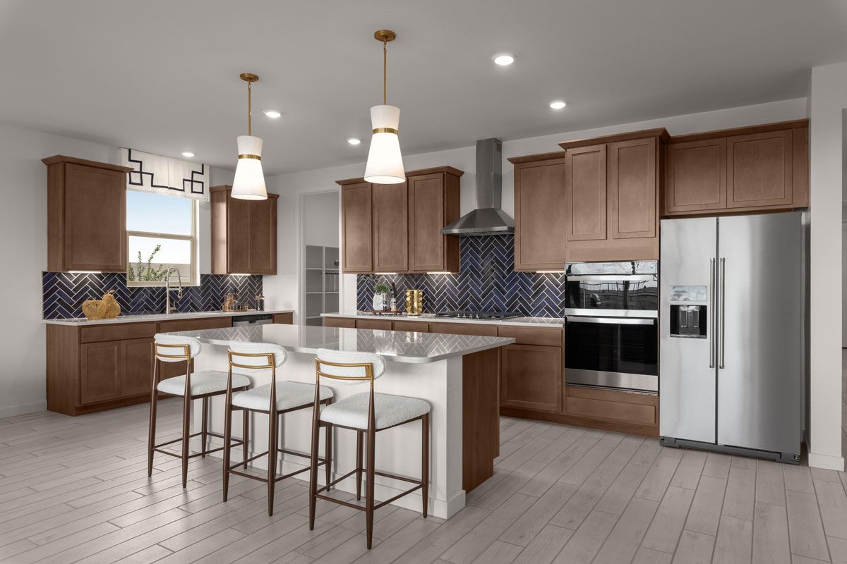 Plan 2578 Modeled - Kitchen
