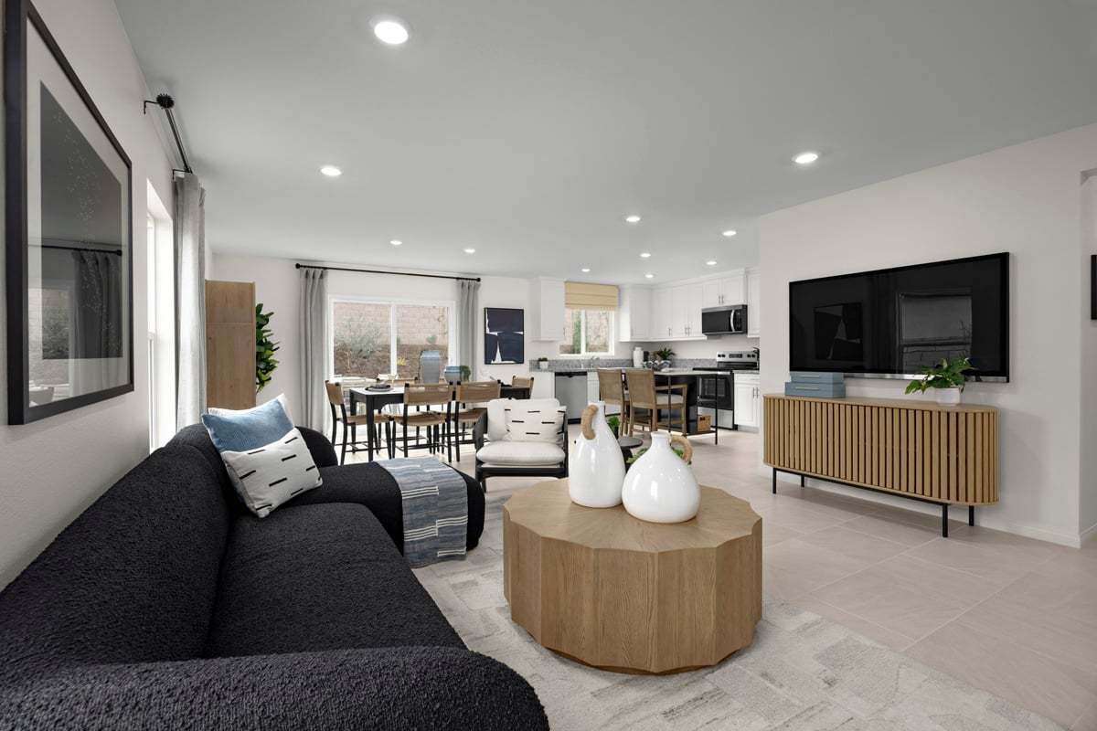 Plan 1616 Modeled - Great room