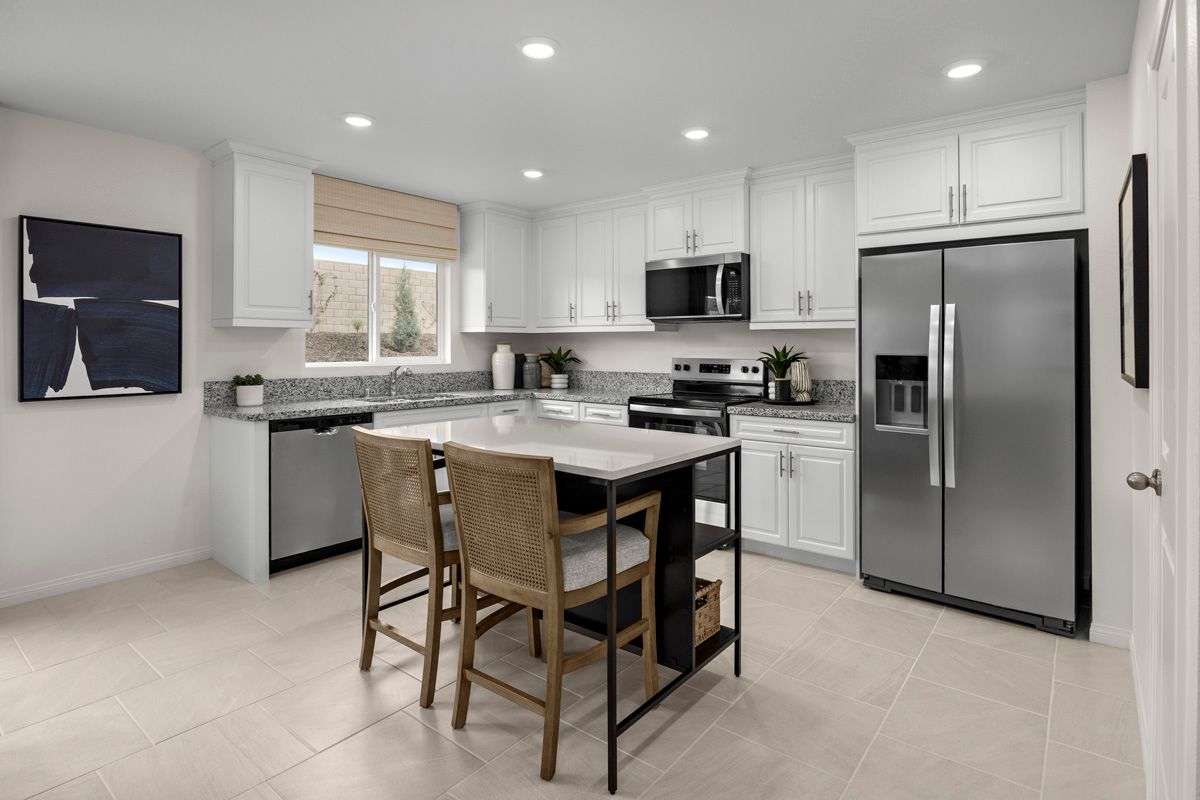 Plan 1616 Modeled - Kitchen