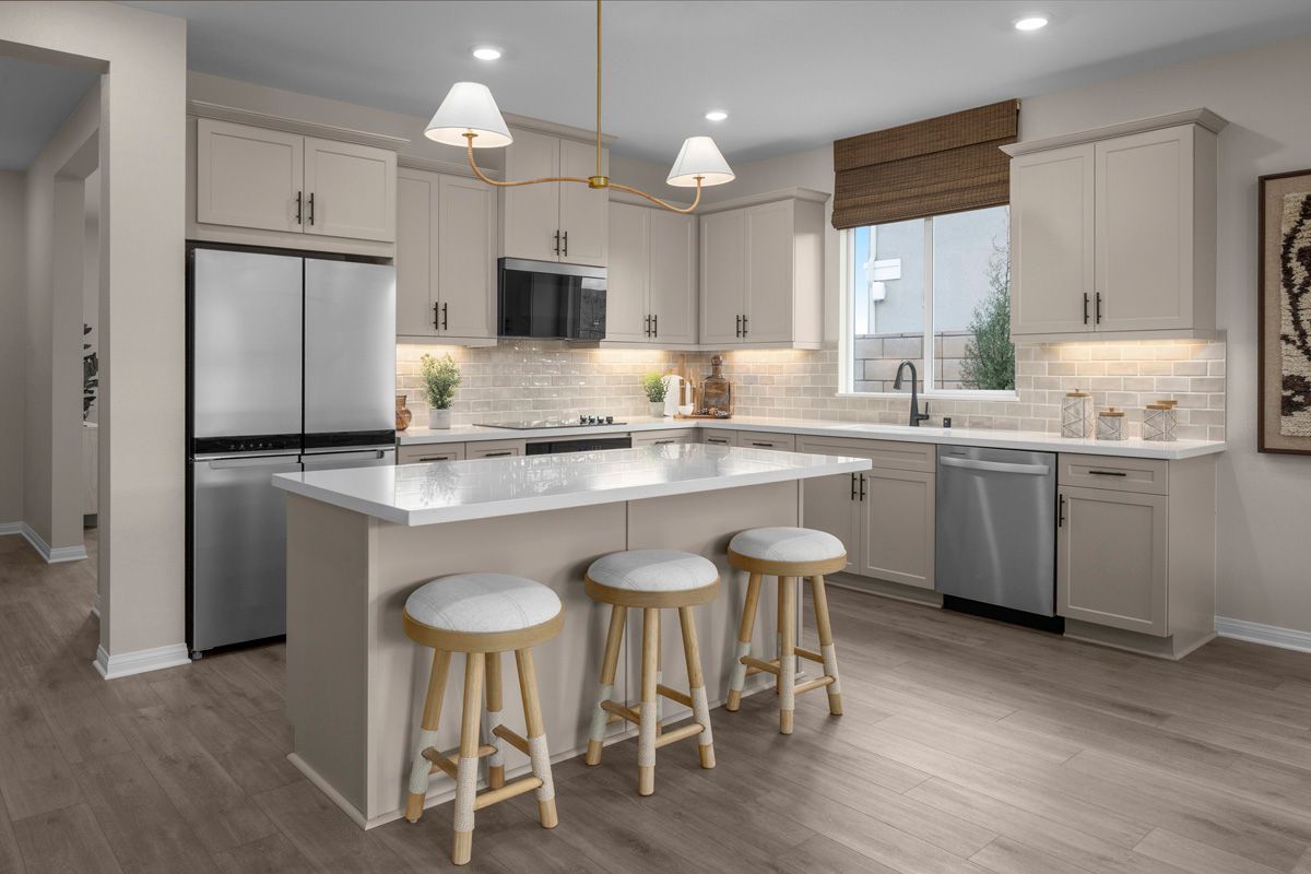 Plan 2083 Modeled - Kitchen