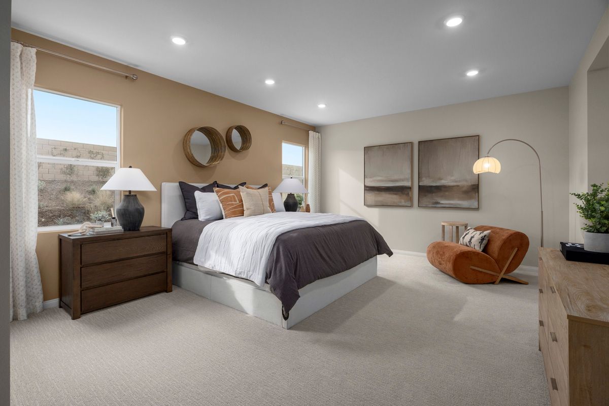 Plan 2083 Modeled - Primary bedroom